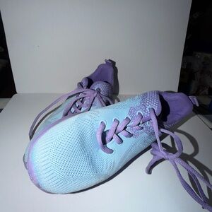 Stylish Blue and Purple Sneakers